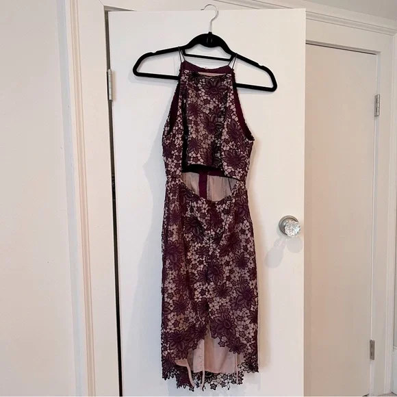 STYLESTALKER Plum Rosale Dress - Picture 2 of 3